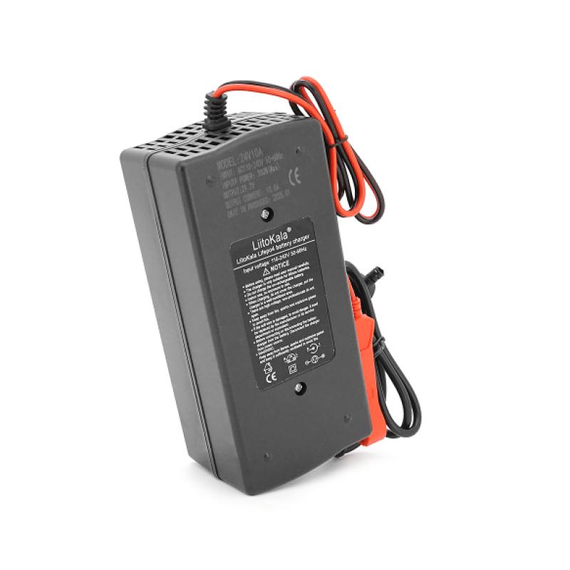 Зарядное устройство LiitoKala Lii-292100 для LiFePO4 аккумуляторов 29,2V 10A крокодилы