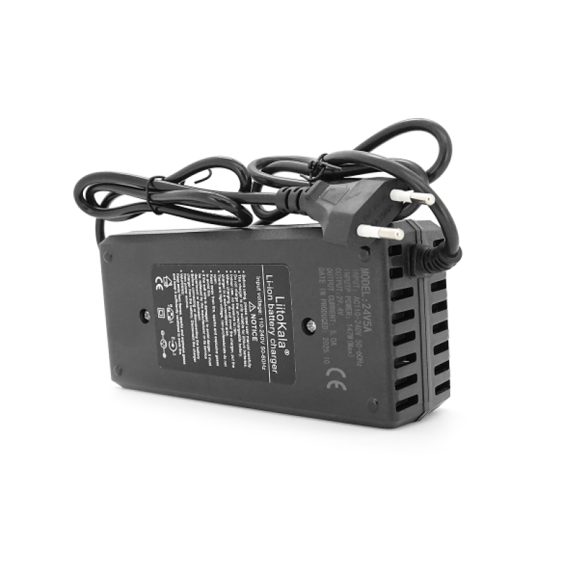 Зарядний пристрій LiitoKala Lii-294500, для Li-Ion акумуляторів 29,4V, 5A, роз'єм 5.5×2.5 мм, BOX