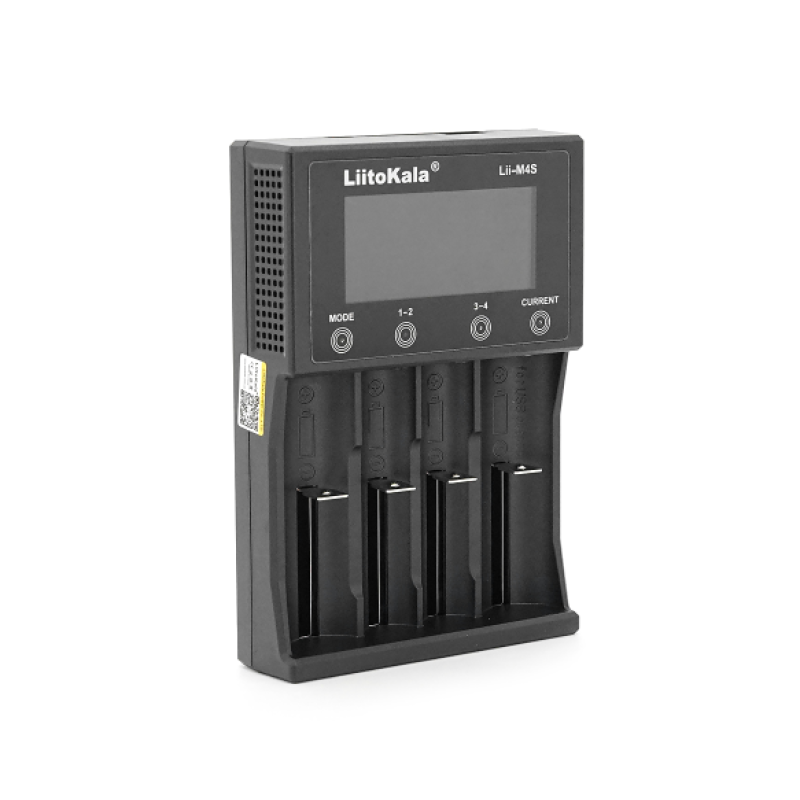Универсальное зарядное устройство LiitoKala Lii-M4S, 4 канал(ов), LED display