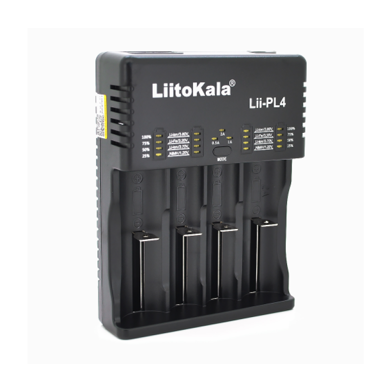 Универсальное зарядное устройство LiitoKala Lii-PL4, 4 канал(ов), LED індикація