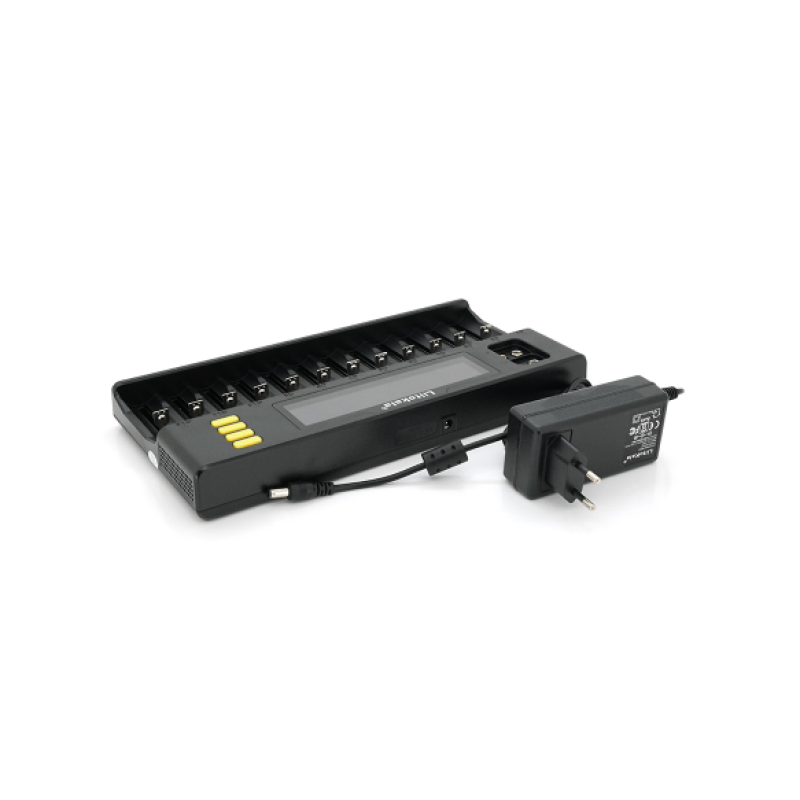 Универсальное зарядное устройство LiitoKala Lii-S12, 12+2 канал(ов), LED+LCD