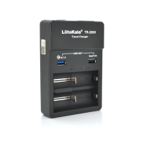 Зарядный хаб LiitoKala Lii-TR2000, USB1 QC 3.0 + USB2 5V 2.4A