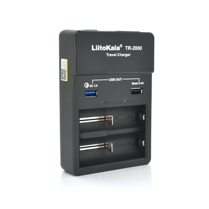 Зарядный хаб LiitoKala Lii-TR2000, USB1 QC 3.0 + USB2 5V 2.4A