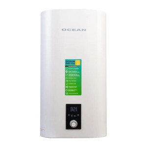 Бойлер OCEAN FLAT DIGITAL 50л 2,0 кВт емальований бак сухий ТЕН