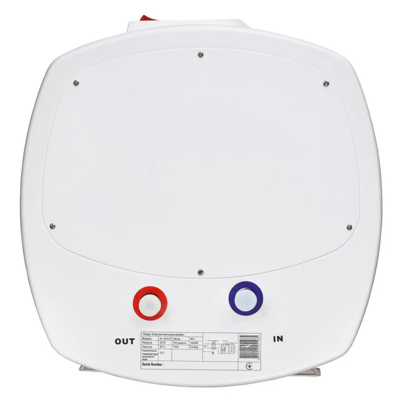 Бойлер OCEAN PRO 80л 2,5КВт сухий ТЕН