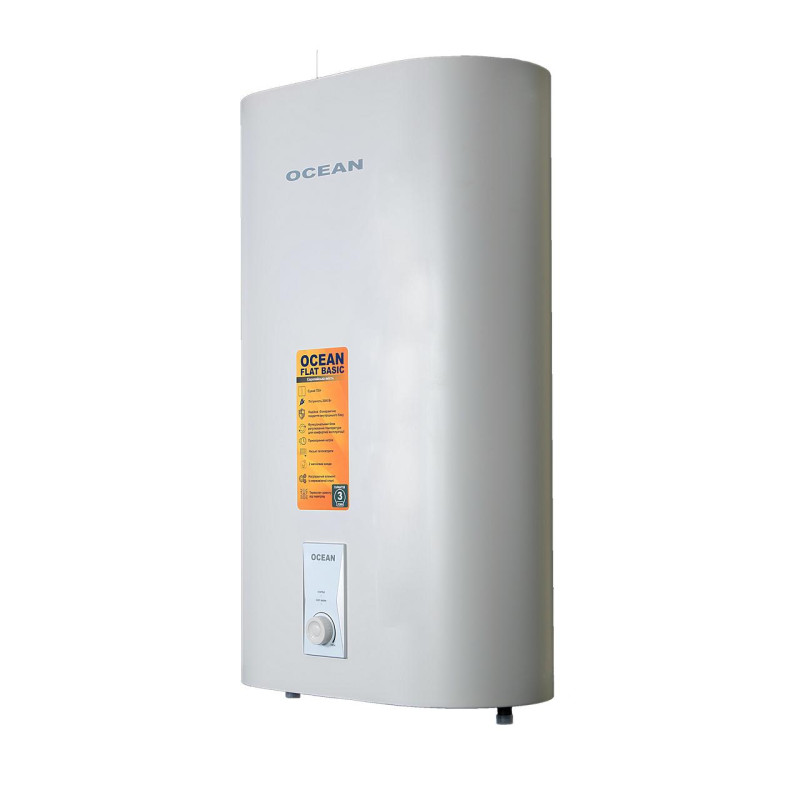 Бойлер 100л OCEAN FLAT BASIC RZB100М ET+DT сухий тен