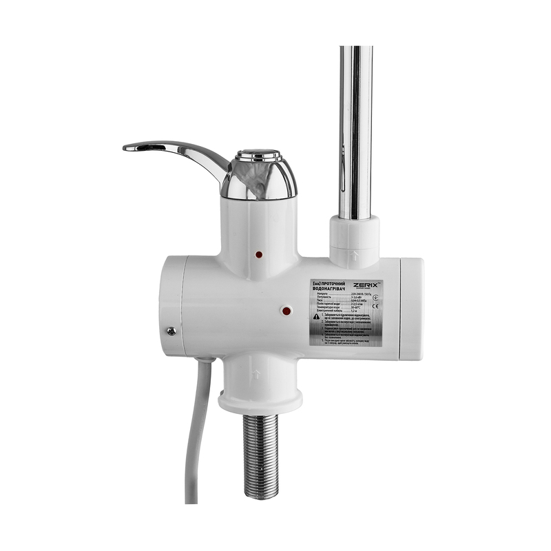 Проточный водонагреватель ZERIX ELW21 3,3 kW на мойку