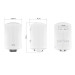 Бойлер MIXXUS EWH-08050 ROUND DRY 50 л, 2 kW сухий тен   