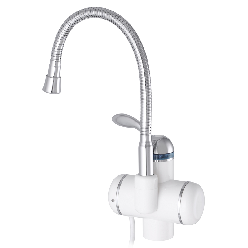 Проточный водонагреватель ZERIX ELW01-F 3,3 kW, рефлекторное излияние, на мойку