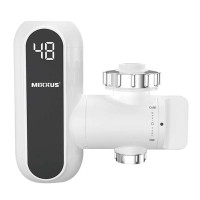 Проточний водонагрівач MIXXUS Electra 650-E  3,3 kW з індикатором температури, кріпленням на вилив  