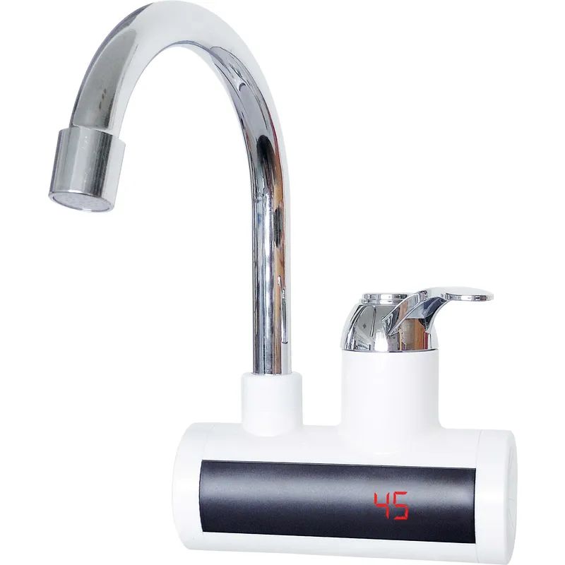 Проточный водонагреватель ZERIX ELW21-EW 3,3 kW, с индикатором температуры, настенный 