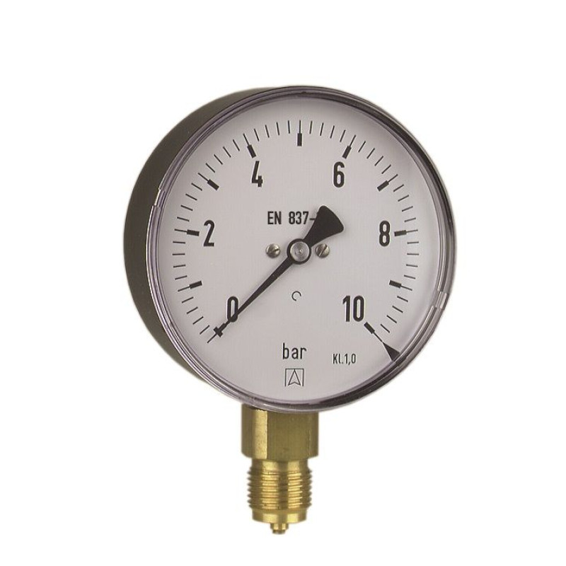 Манометр Afriso RF80 (85165201) 0-10 бар 1/2" радиальный