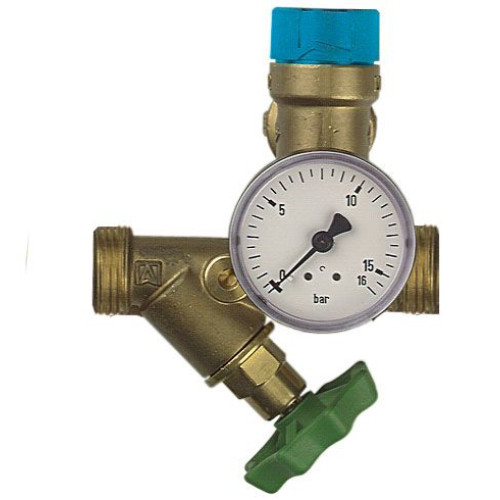 Група безпеки бойлера AFRISO (77999) DN15 6 бар різьбове з'єднання 3/4"