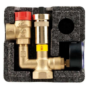 Группа безопасности котла Afriso KSG mini (77350) 50кВт – 3бар.