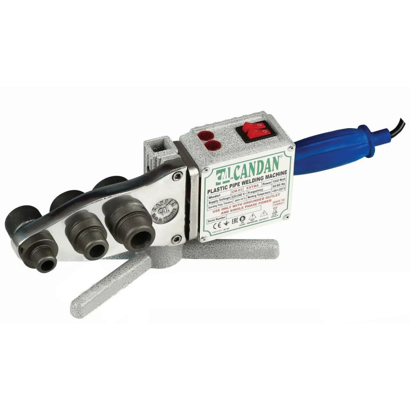 Паяльник для пластикових труб  CM CANDAN CM-01-SET-V
