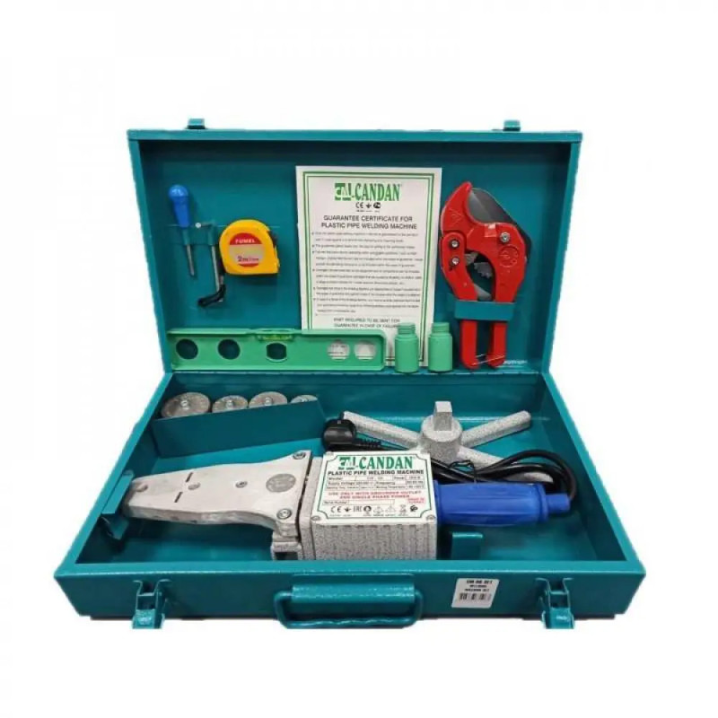Паяльник для пластикових труб  CM CANDAN CM-06-SET