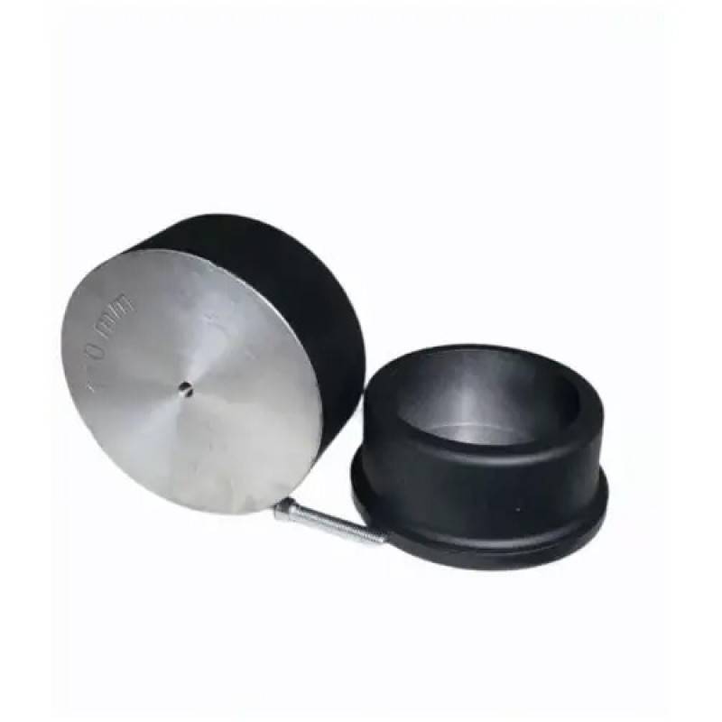 Зварювальна насадка для плоского паяльника WEZER Ø75 парна 