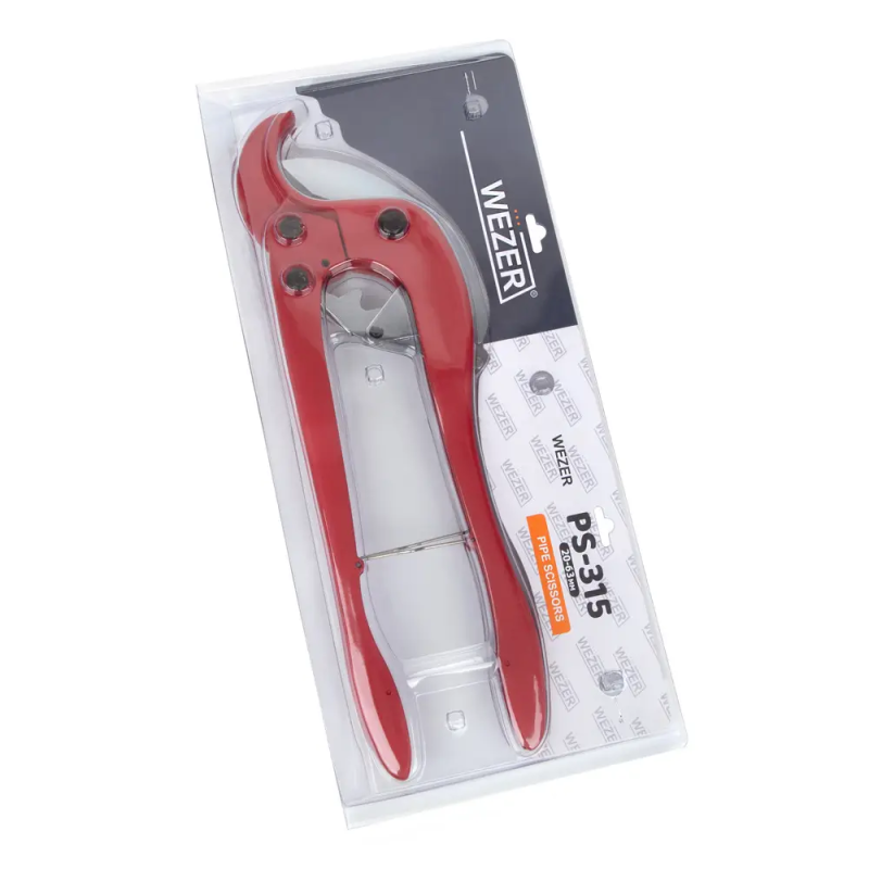 Ножницы для пластиковых труб WEZER CF-315 Ø20-63 мм 