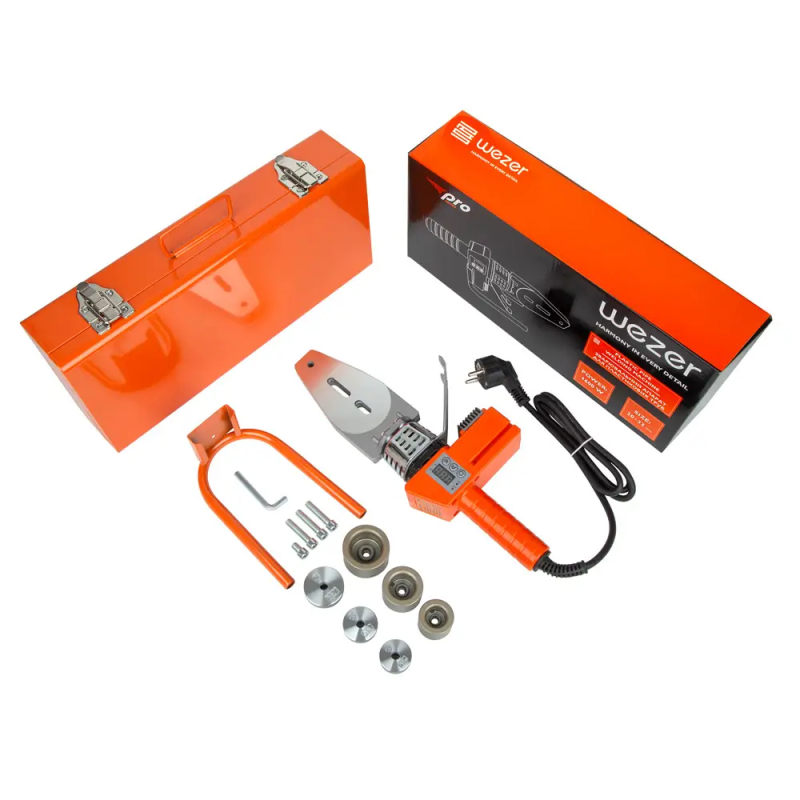 Паяльник для труб WEZER CF-32 PR 600 Вт 20-32 мм плоский  