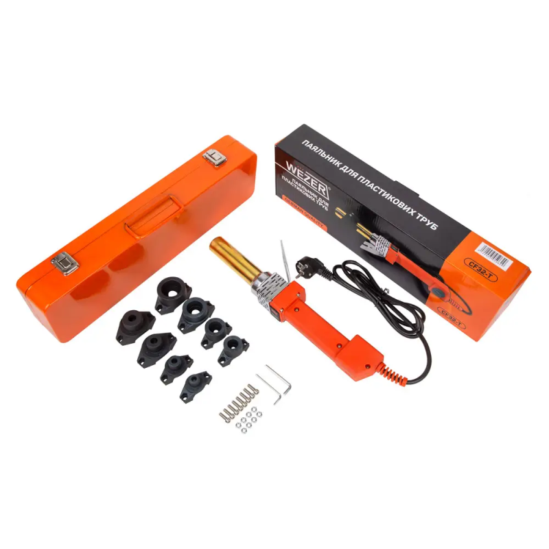 Паяльник для труб WEZER CF-32-T, 800Вт, Ø20-32 мм