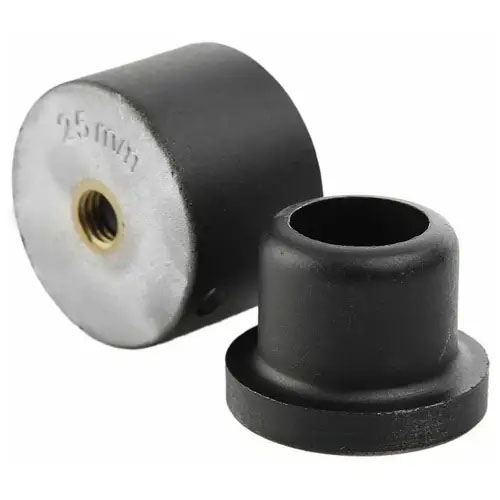 Зварювальна насадка для плоского паяльника WEZER Ø25 парна   