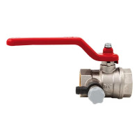 Кран кульовий Itap Standart (115) 1 1/4" ВР PN20 з дренажним клапаном