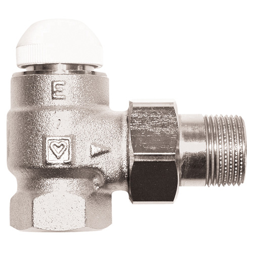 Клапан термостатический двухходовой угловой HERZ TS-Е 1" Клапан термостатический двухходовой угловой HERZ TS-Е 1"