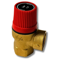 Клапан запобіжний 1/2" 1,5 бар ASG