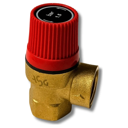 Клапан запобіжний 1/2" 1,5 бар ASG