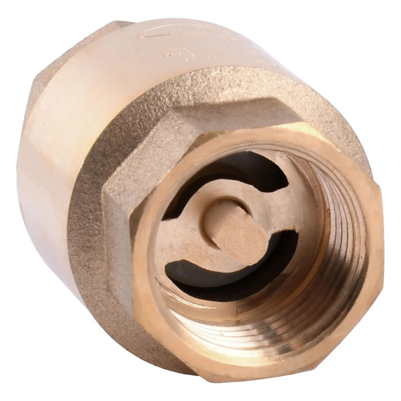 Зворотній клапан Solomon 1 1/2" з латунним штоком