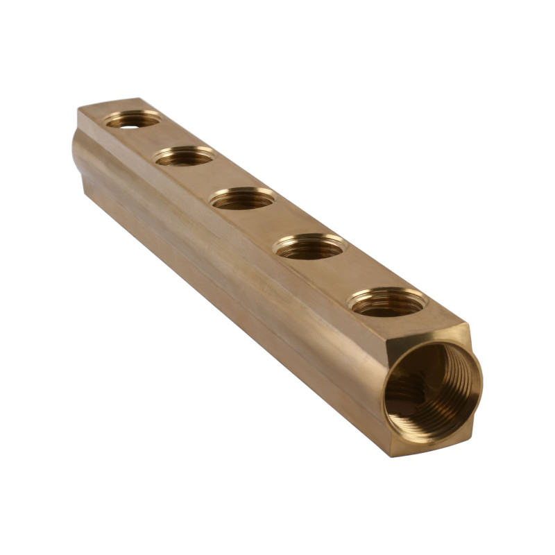 Розподільчий колектор на 5 контурів CRISTAL 3/4х1/2″(NM-1011) 