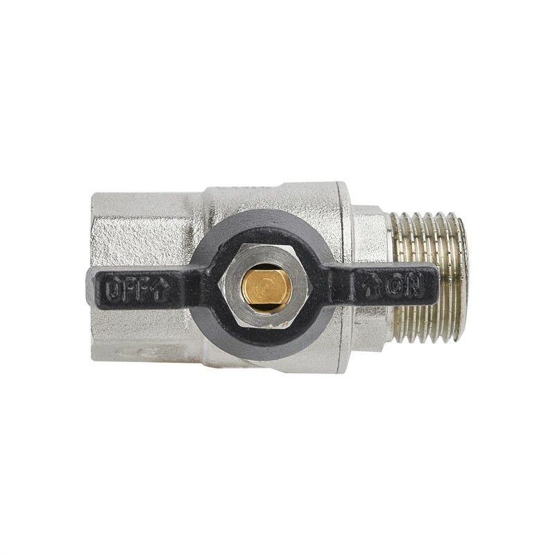 Кран кульовий НР ВР RAFTEC BLACK 1/2" DRB11