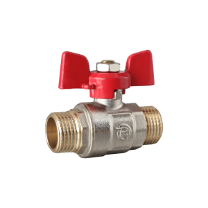 Кран шаровый REIGER 1/2" ЗЗ бабочка