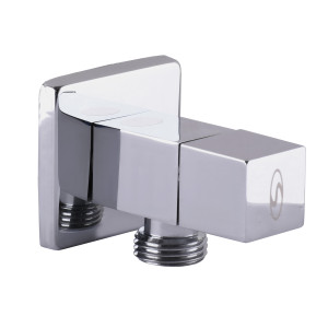 Кран напівобертовий SOLOMON CUBE 7078 1/2″х3/4″ кутовий 