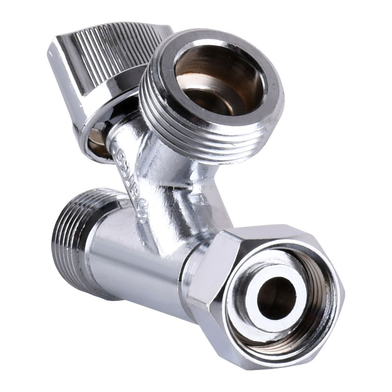 Кран кульовий  ARCO CONECTA 280020 1/2″х1/2″х3/4″ з притискною гайкою