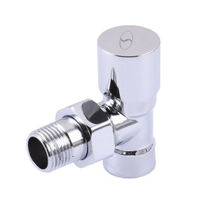 Кран вентильный Solomon CHROM 1844 1/2″ кутовий з американкою 