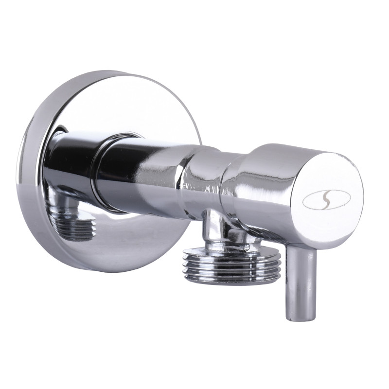 Кран полувращающийся SOLOMON Lazer 7076 1/2"х1/2" угловой 