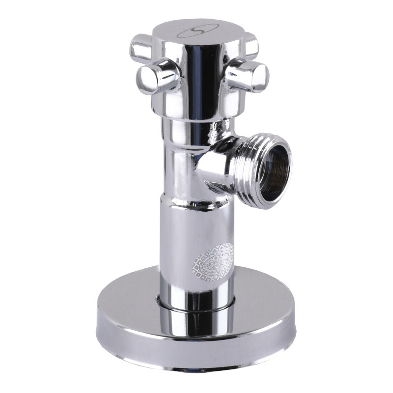 Кран полувращающийся SOLOMON 1/2"х1/2" Retro 7077 угловой