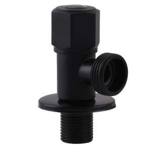 Кран шаровой Quality Professional NV-QP888 BLACK 1/2"X3/4" угловой