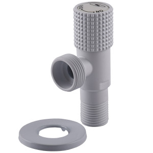 Кран угловой SOLOMON EXCLUSIVE 989 WW 1/2"X3/4" керамика 
