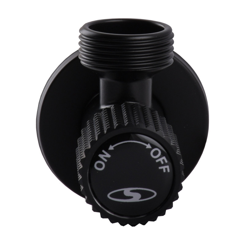 Кран угловой SOLOMON EXCLUSIVE 989 BB 1/2"X3/4" керамика 