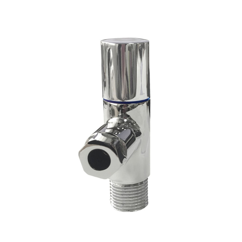 Кран напівобертовий SOLOMON 9082 1/2″x3/8″ кутовий з цангою  