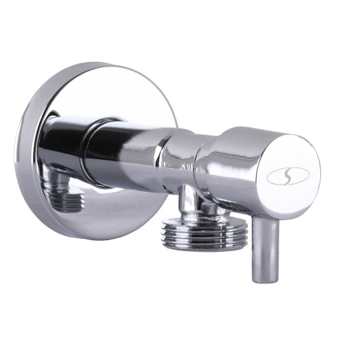 Кран напівобертовий SOLOMON Lazer 7076 1/2″х3/4″ кутовий  