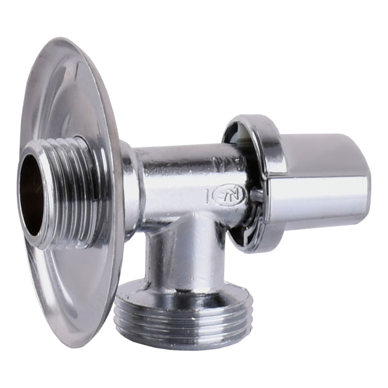 Кран кульовий ARCO AntiLime DEF728P 1/2″х 3/4″  кутовий 