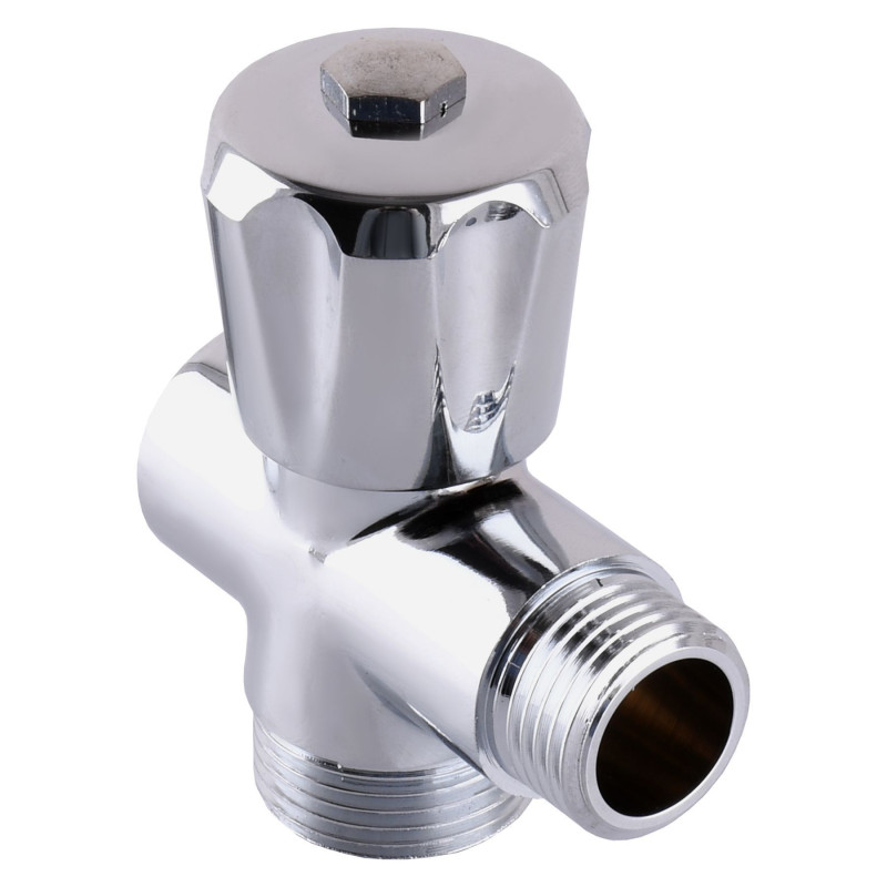 Кран вентильный SOLOMON А7260 1/2"х3/4"х1/2" для стиральной машины