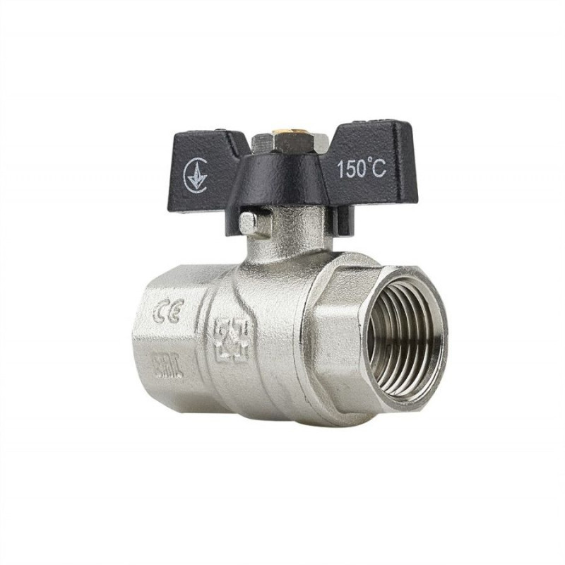 Кран кульовий ВР-ВР RAFTEC BLACK 3/4" DRB2