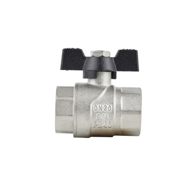 Кран кульовий ВР-ВР RAFTEC BLACK 3/4" DRB2