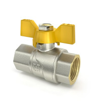 Кран кульовий ВР-ВР RAFTEC YELLOW 1/2" GRB1