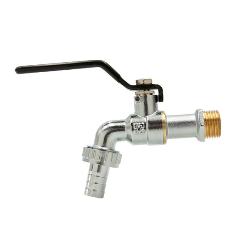 Кран поливальний кульовий RAFTEC BLACK KP01 (1/2")