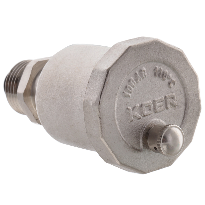 Повітровідвідник Koer KR.1256 1/2" автоматичий, прямий 